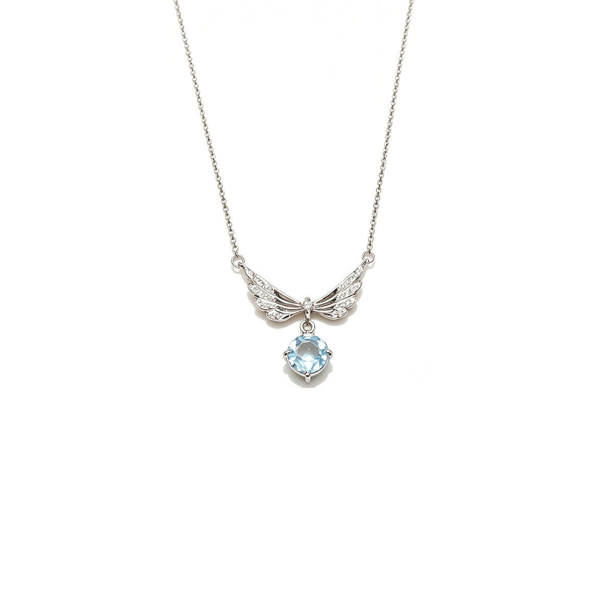 Angel Wing Pendant Necklace