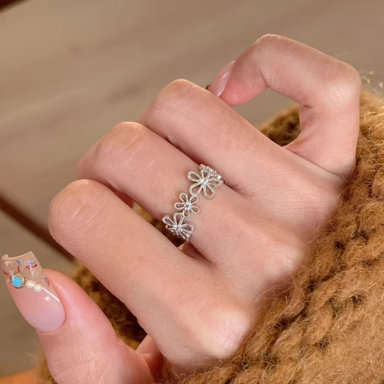Daisy Sparkle Ring