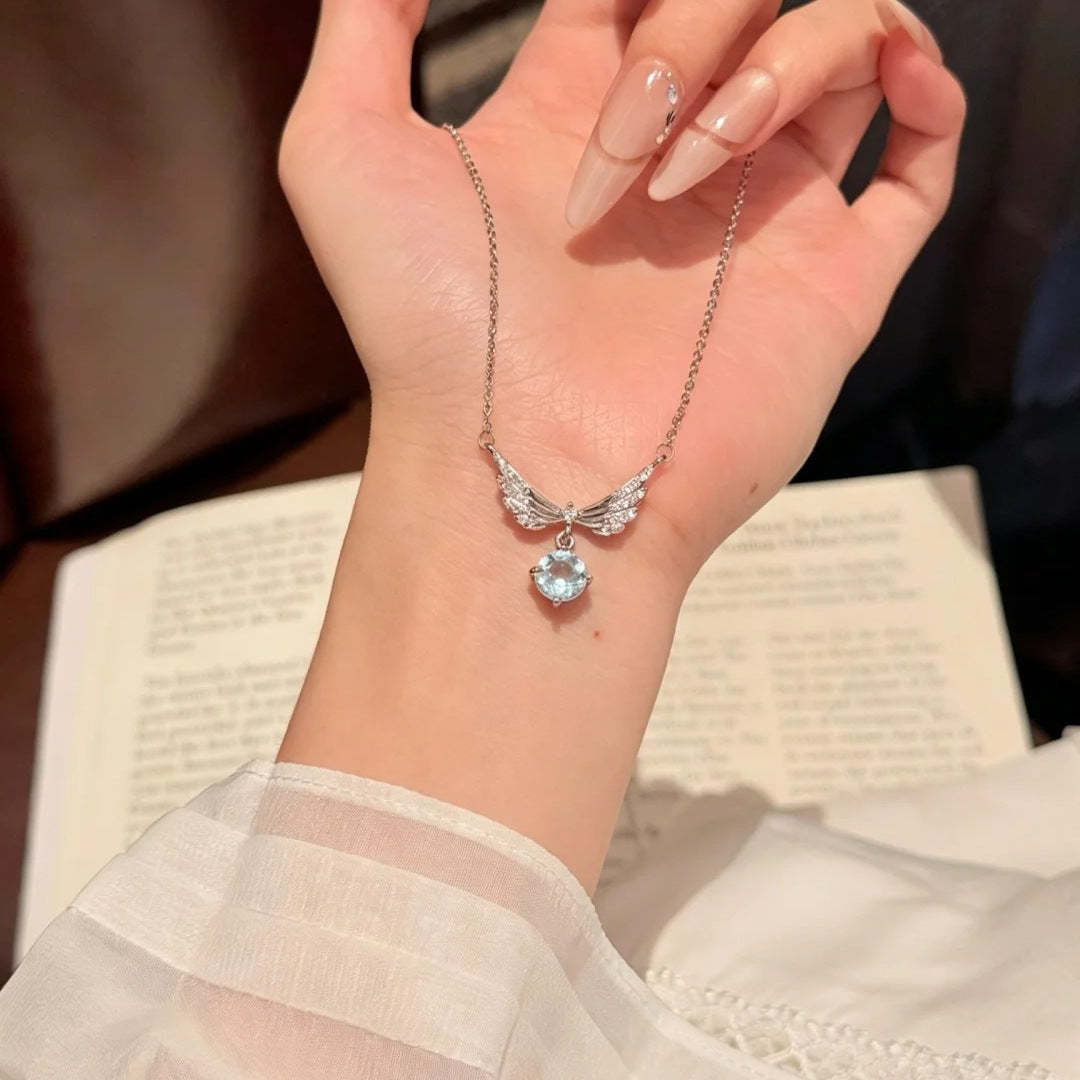 Angel Wing Pendant Necklace