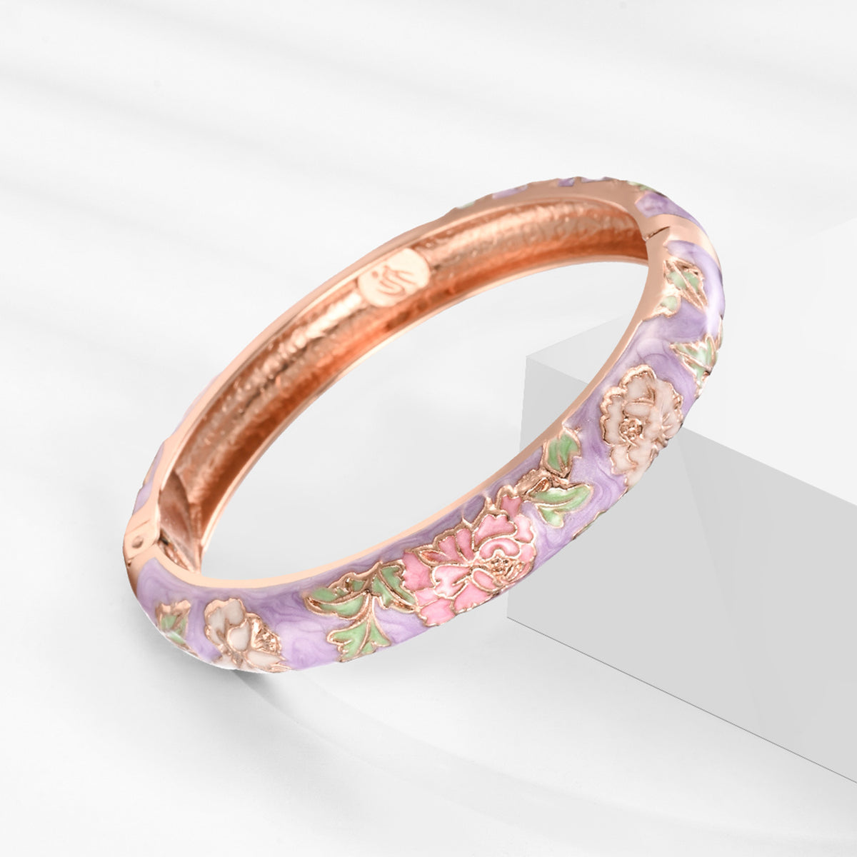 Lavender Petal Bangle