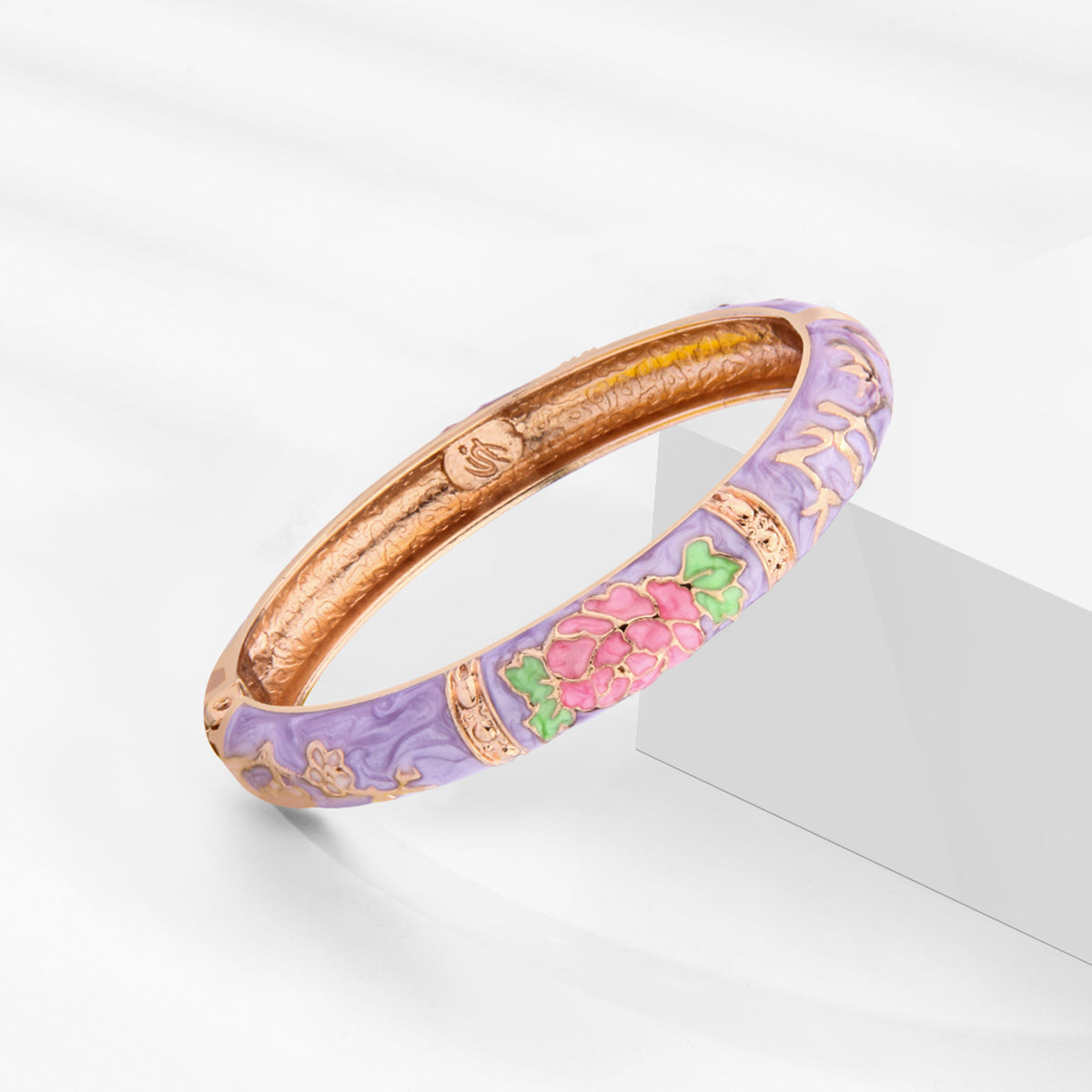 Lavender Petal Bangle