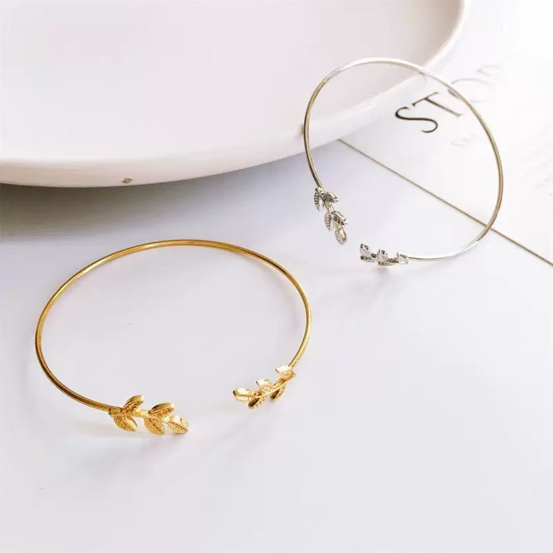 Gold Leaf Bracele