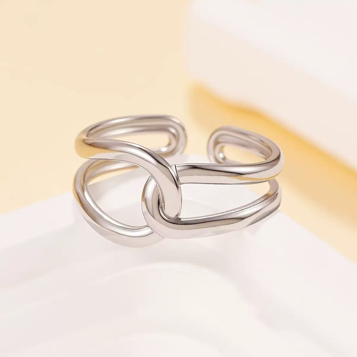 Minimalist Gold Open Ring