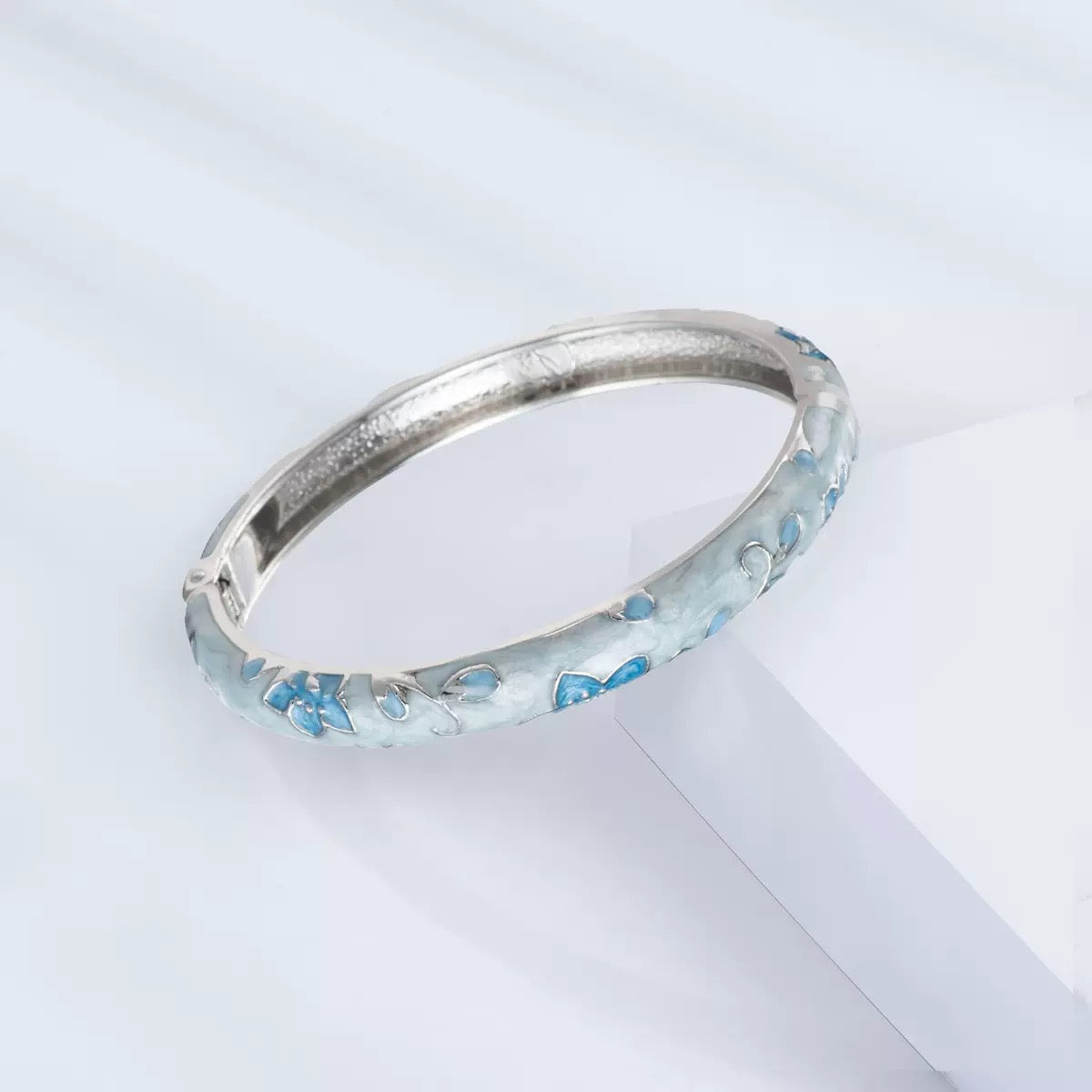 Azure Bloom Bangle