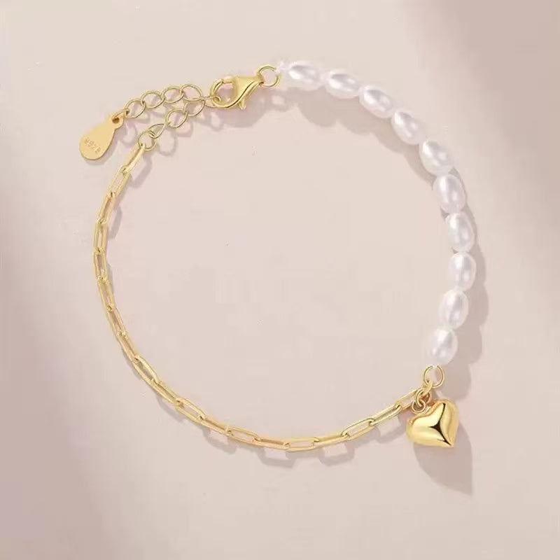 Paperclip Beaded Bracelet