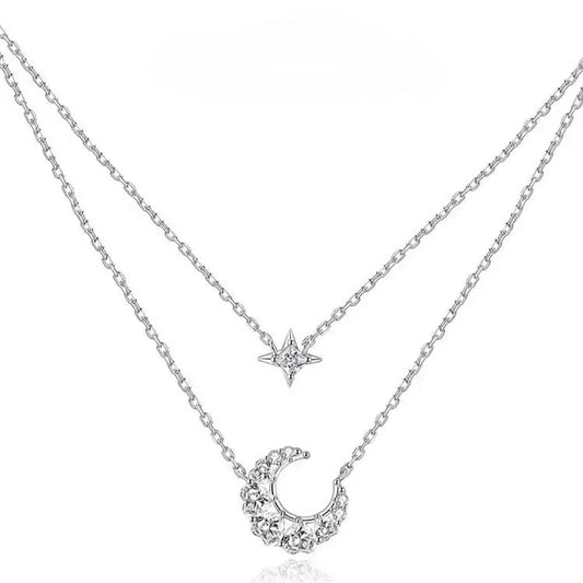 Twin Celestial Necklace