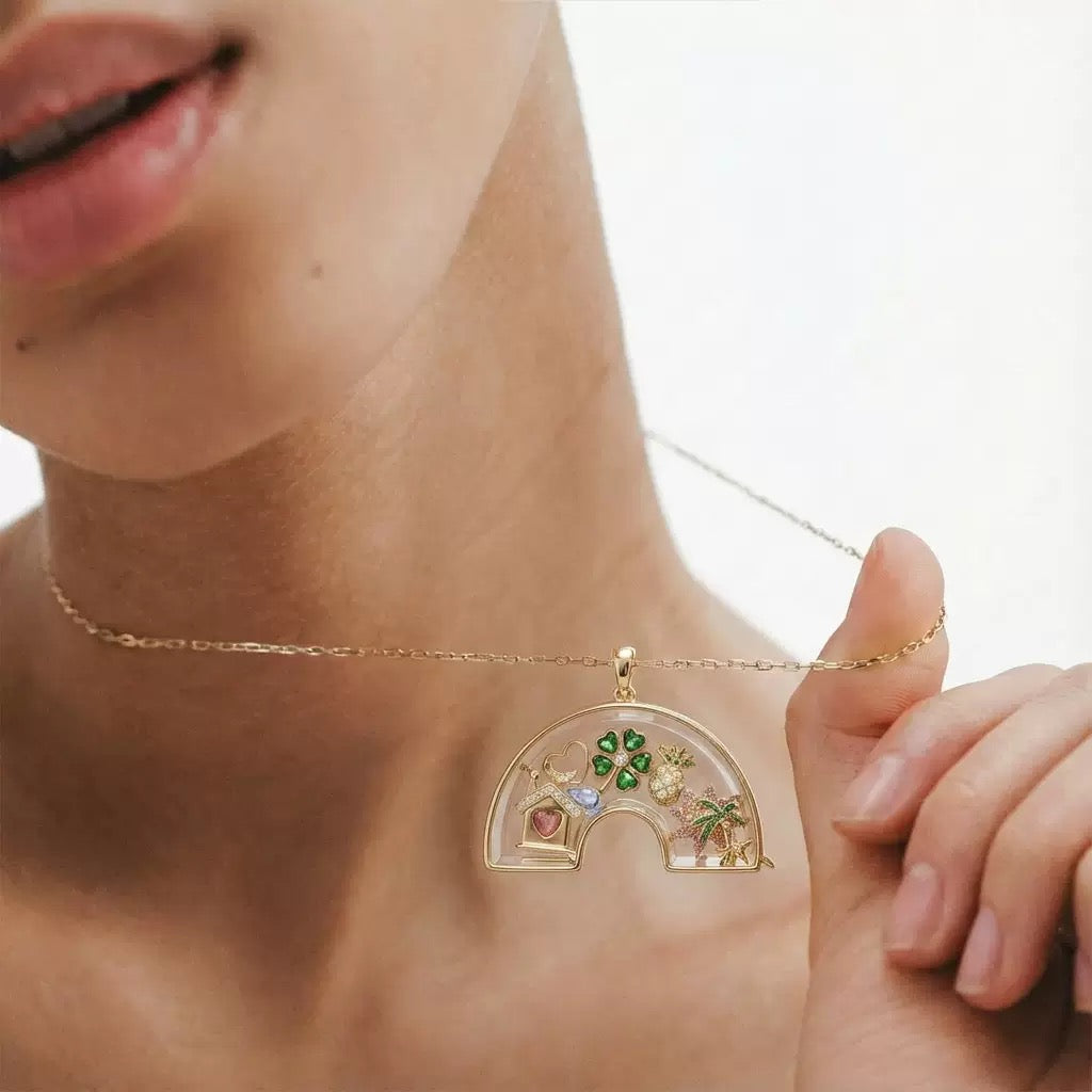Rainbow Memory Locket