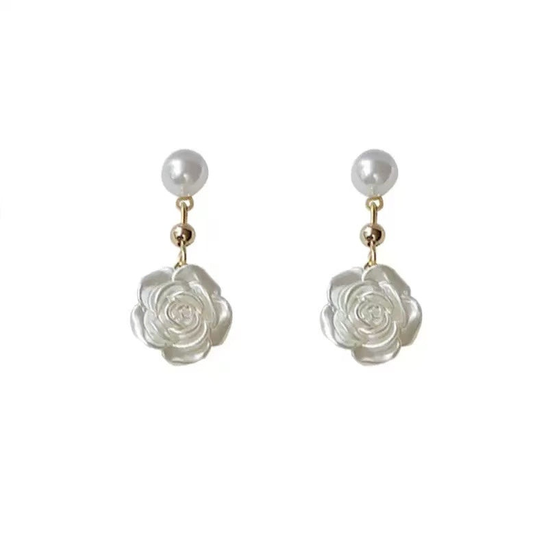 Peal Rose Earrings