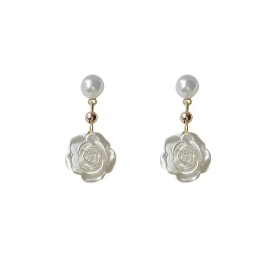Peal Rose Earrings