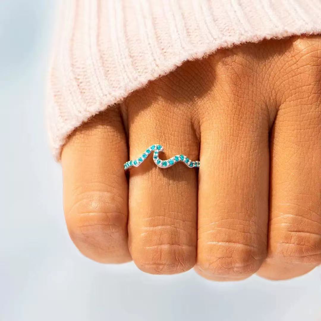Ocean Wave Beach Ring