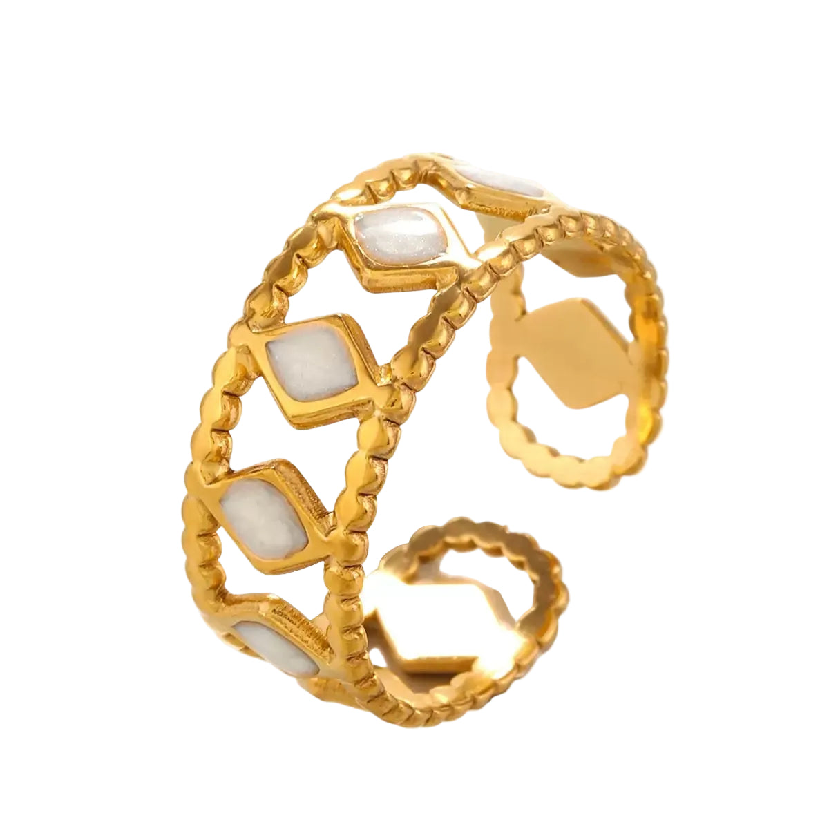 Pearl Trio Ring