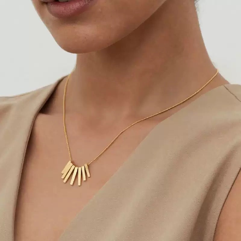 Bamboo Joint Necklace