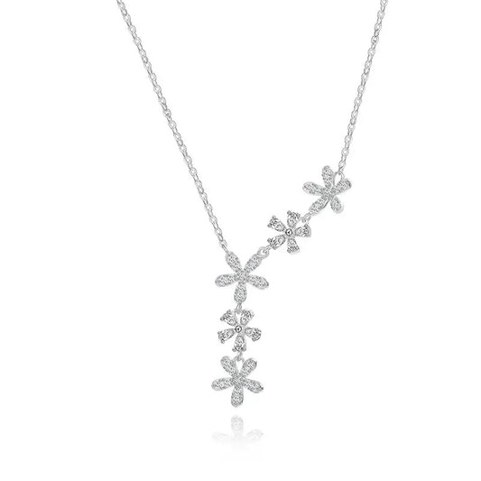 Five Flowers Necklace