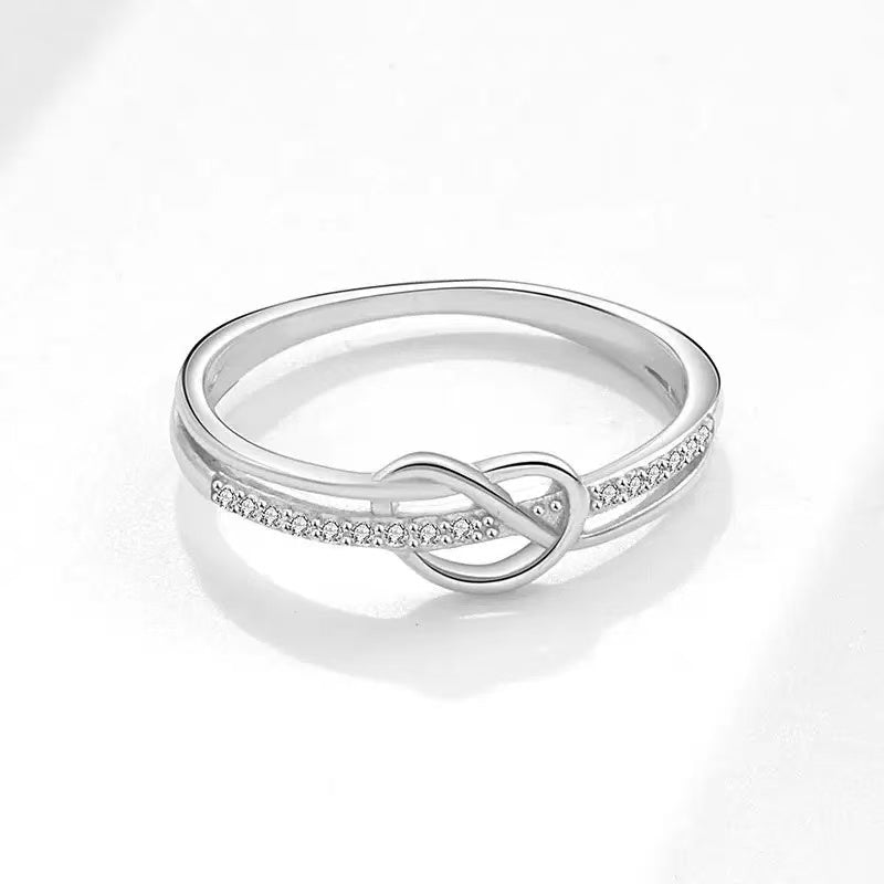Heart Knot Stacking Ring