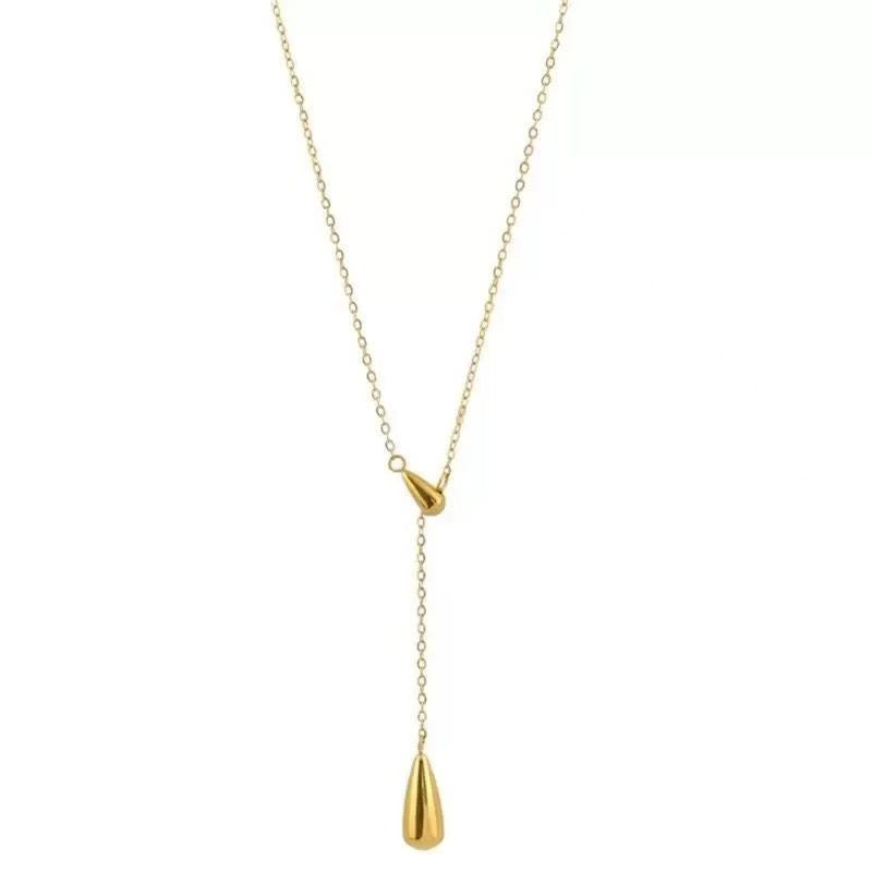 18k Gold Plated Minimalist Necklace