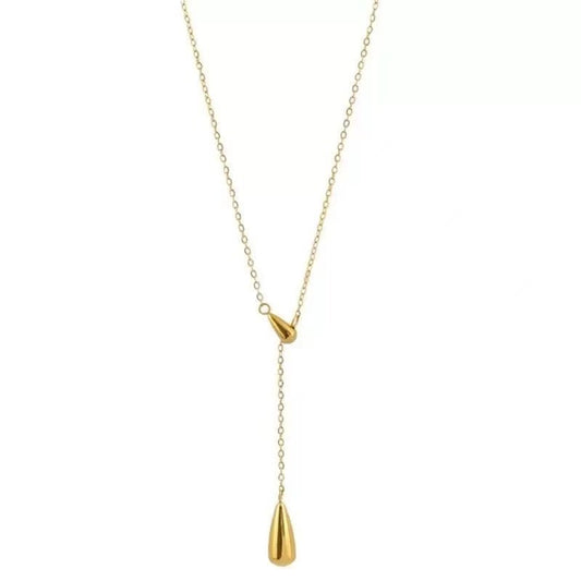18k Gold Plated Minimalist Necklace