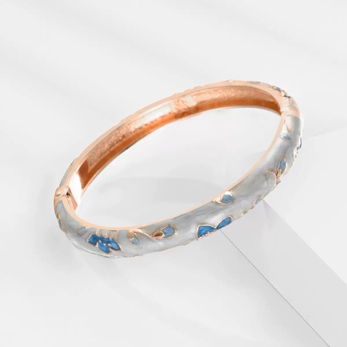 Azure Bloom Bangle