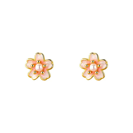 Sakura Flower Earrings