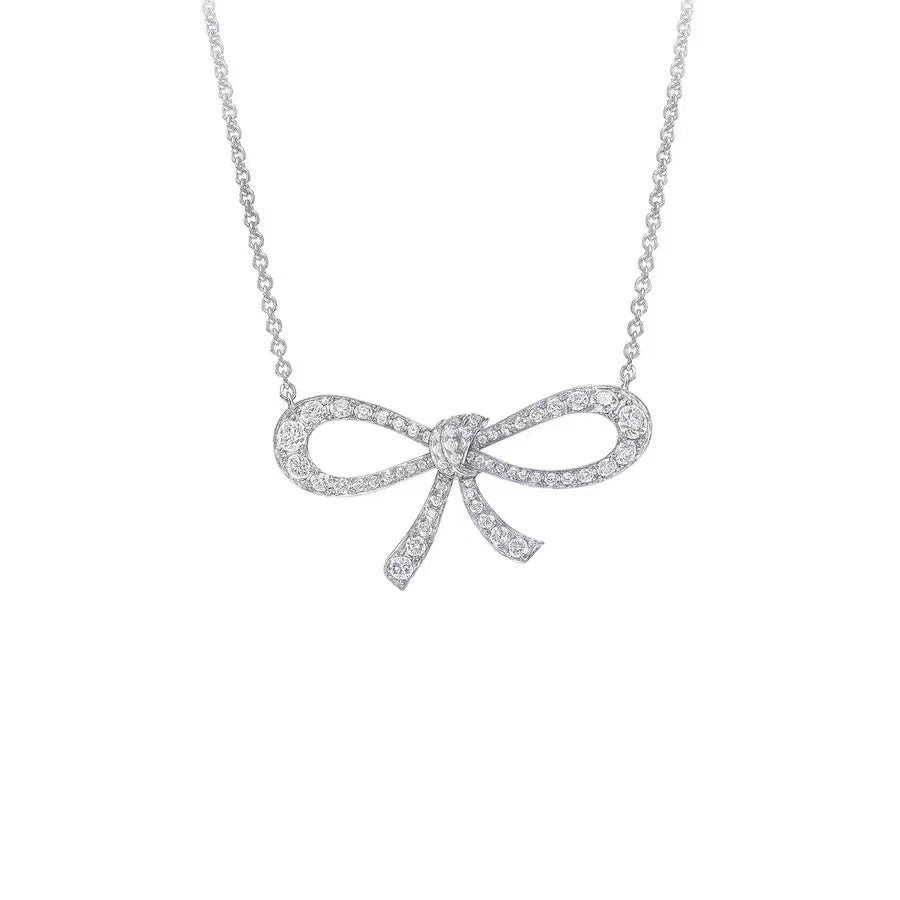 Bow Ribbon Necklace