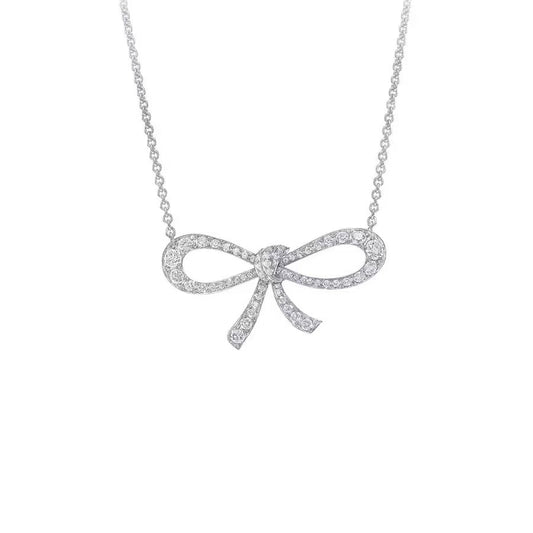 Bow Ribbon Necklace