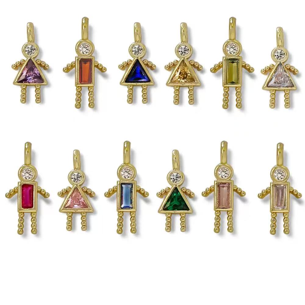Birthstone Kids Pendant Necklace