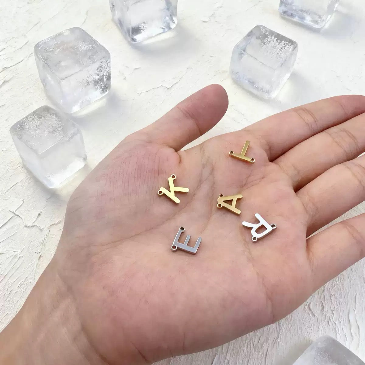 Stainless Steel Letter Necklace