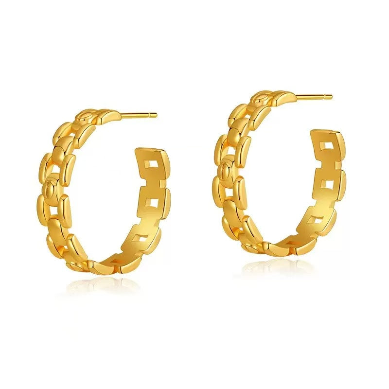 Dainty Chain Hoop