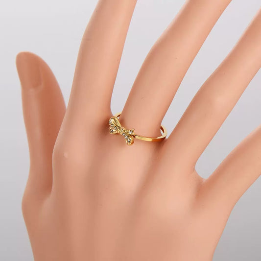 Bow Tie Band Ring