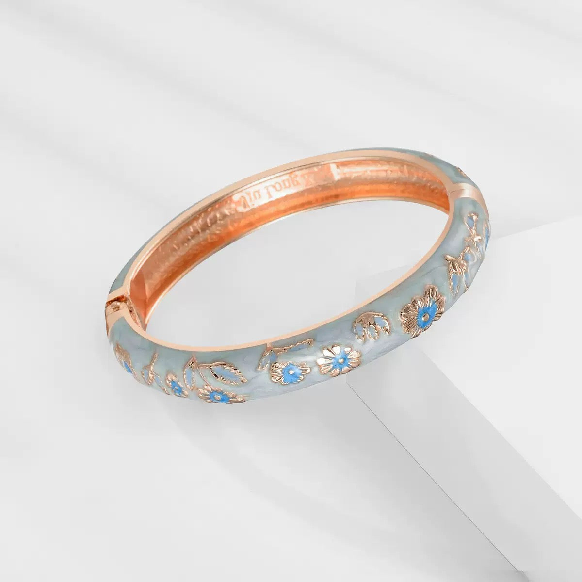 Azure Bloom Bangle