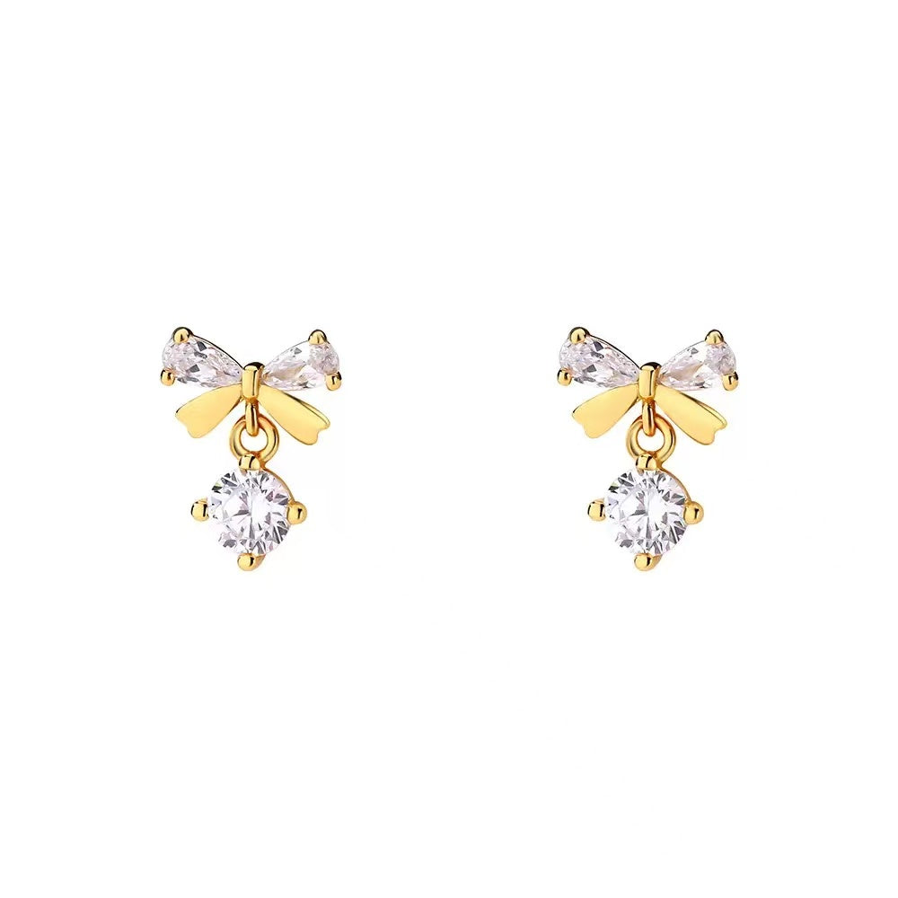 Bow Dangle Earrings