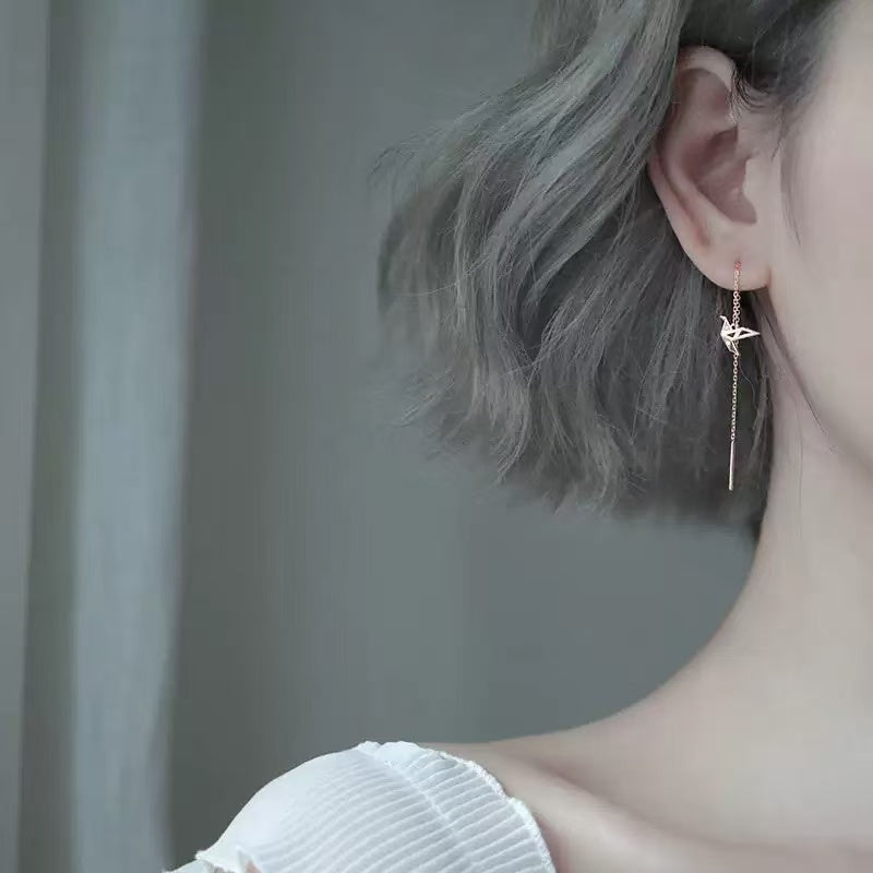 Origami Threader Earrings