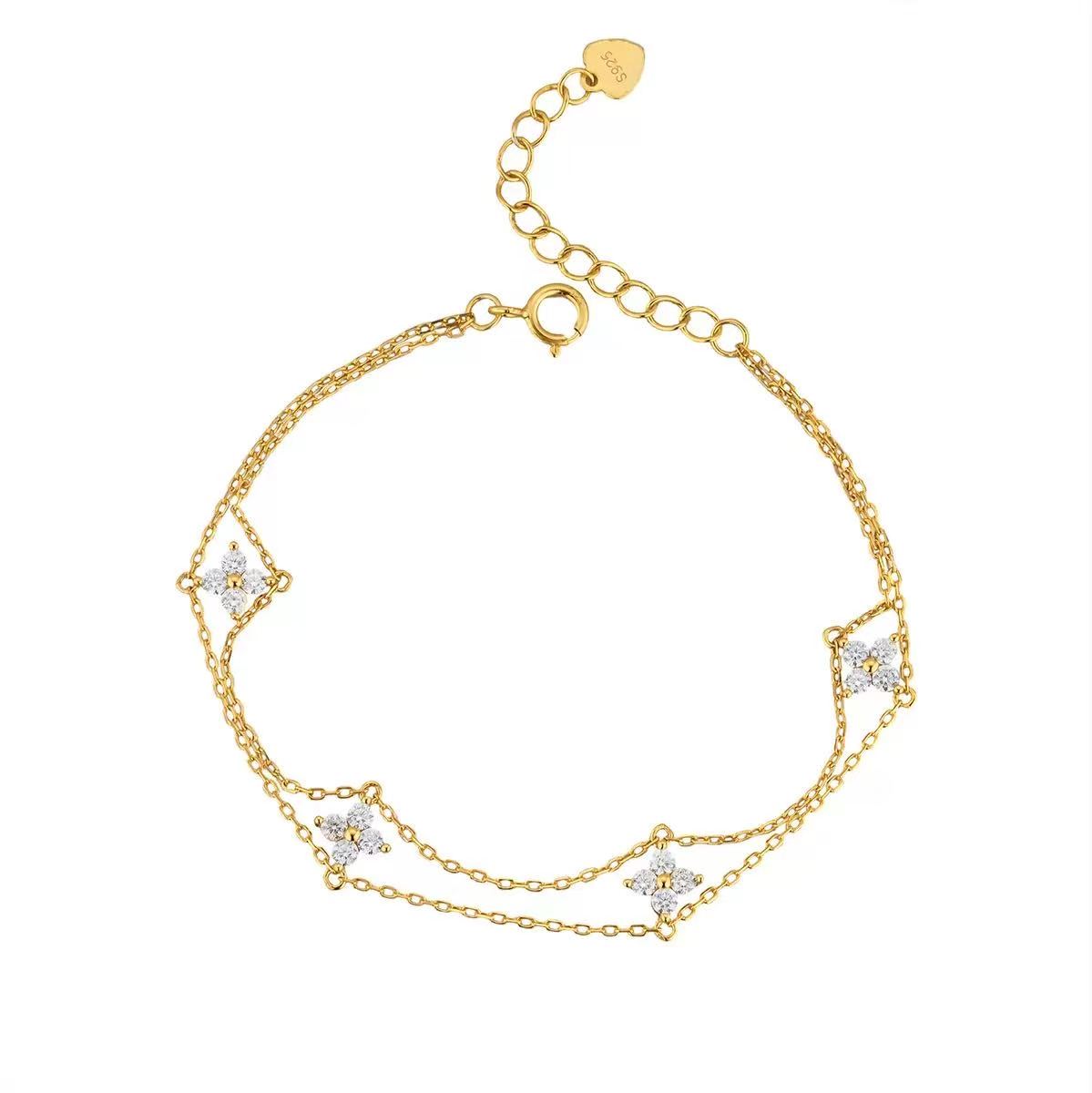 Clover Petal Radiance Bracelet