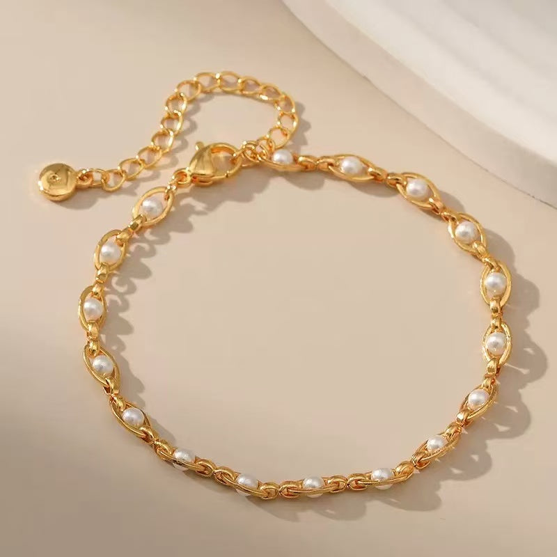 Peal Link Bracelet