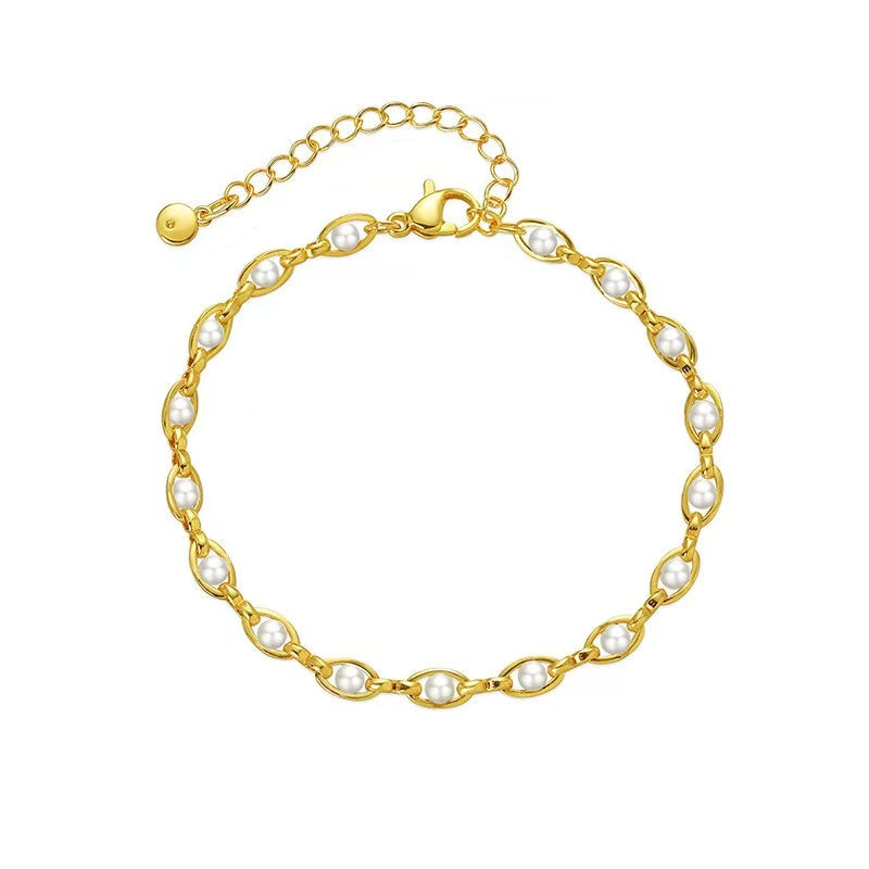 Peal Link Bracelet