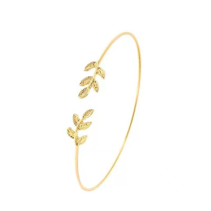Gold Leaf Bracele