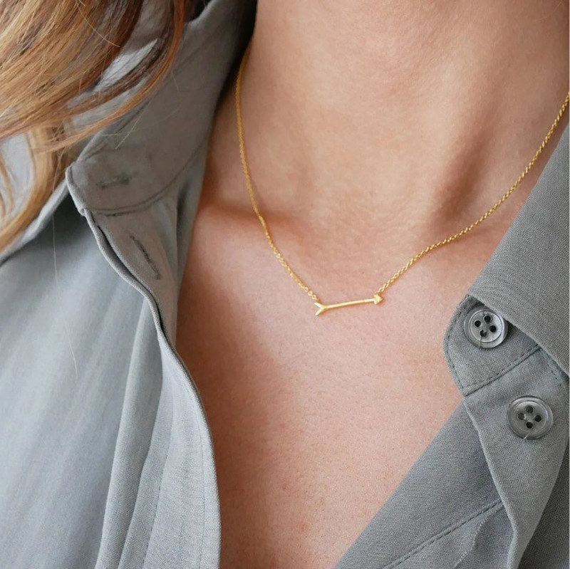 Gold Arrow Necklace