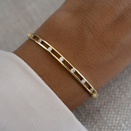 Solid Bangle Bracelet