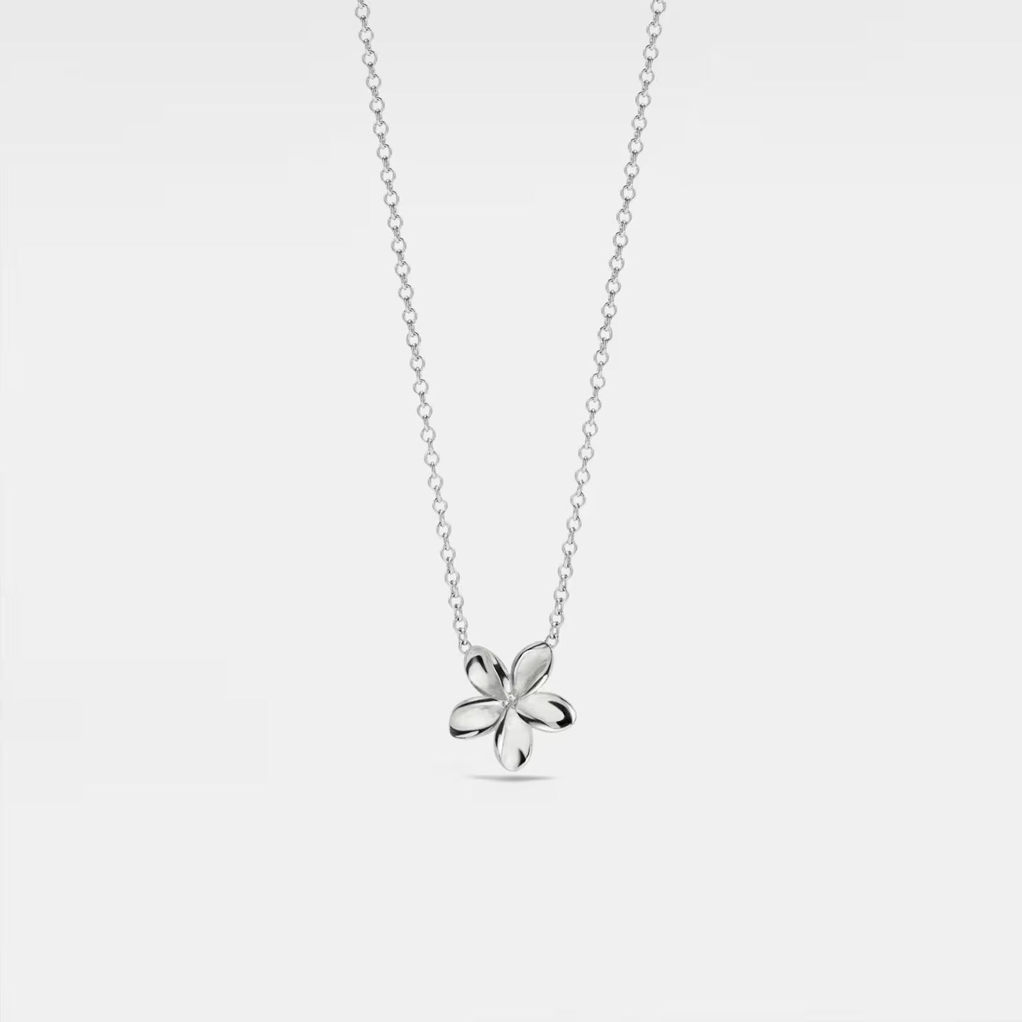 Gold Flower Layering Necklace