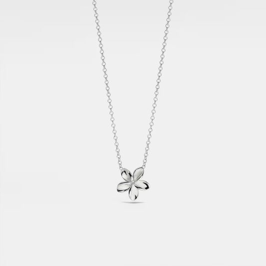 Gold Flower Layering Necklace