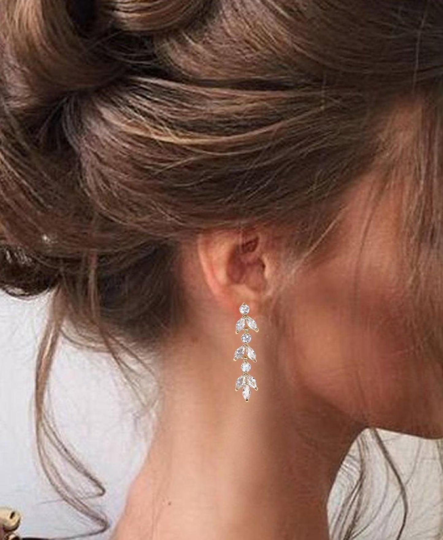 Crystal Bridal Earrings