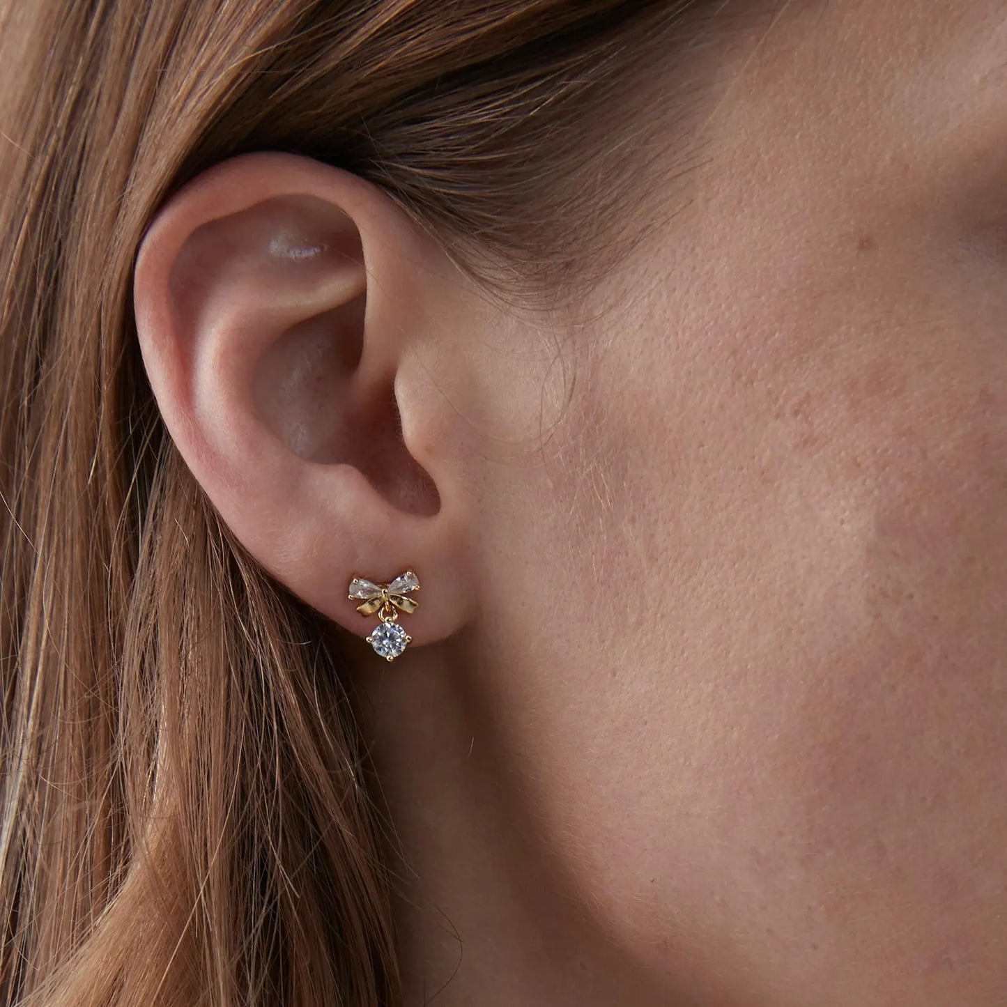Bow Dangle Earrings