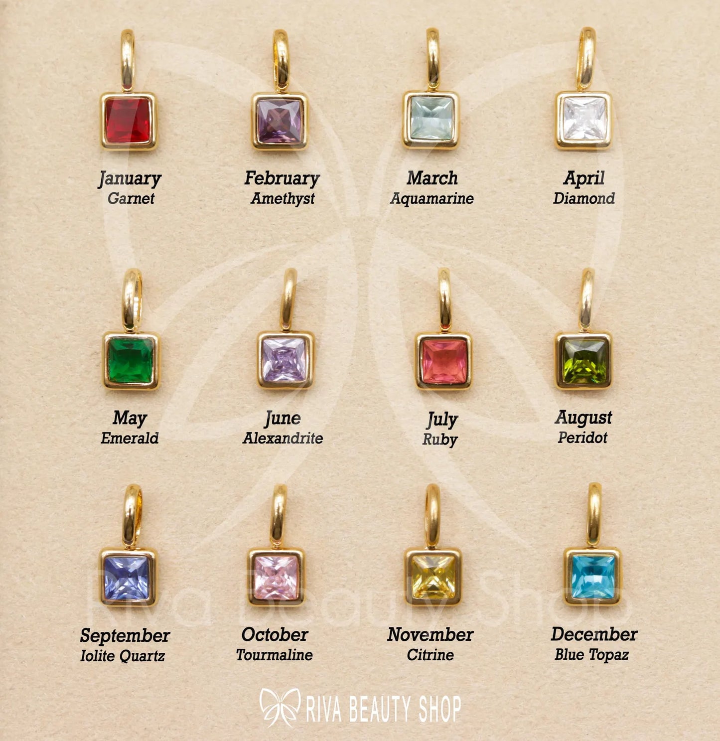 Birthstone Necklace