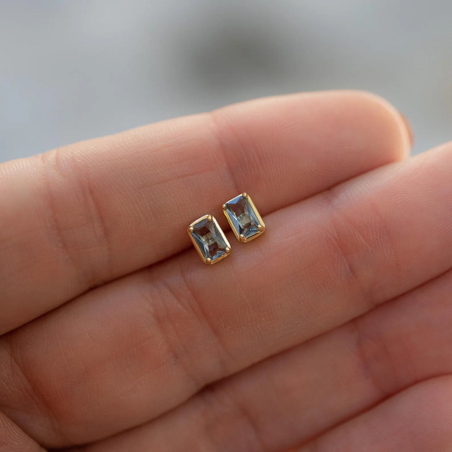 Aquamarine Earrings
