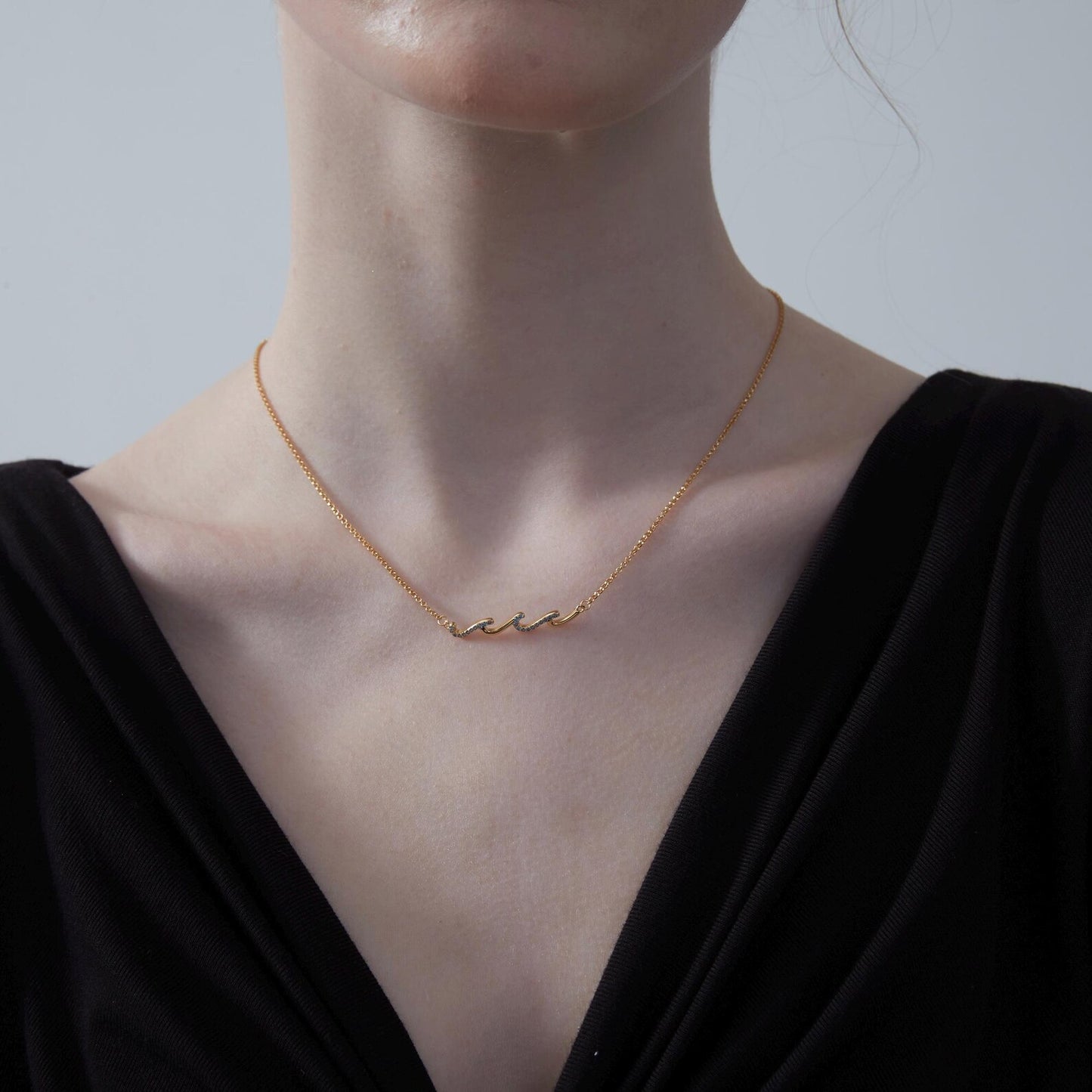 Ocean Wave Necklace