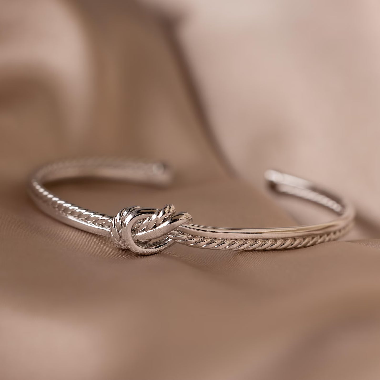 Love Knot Cuff Bracelet