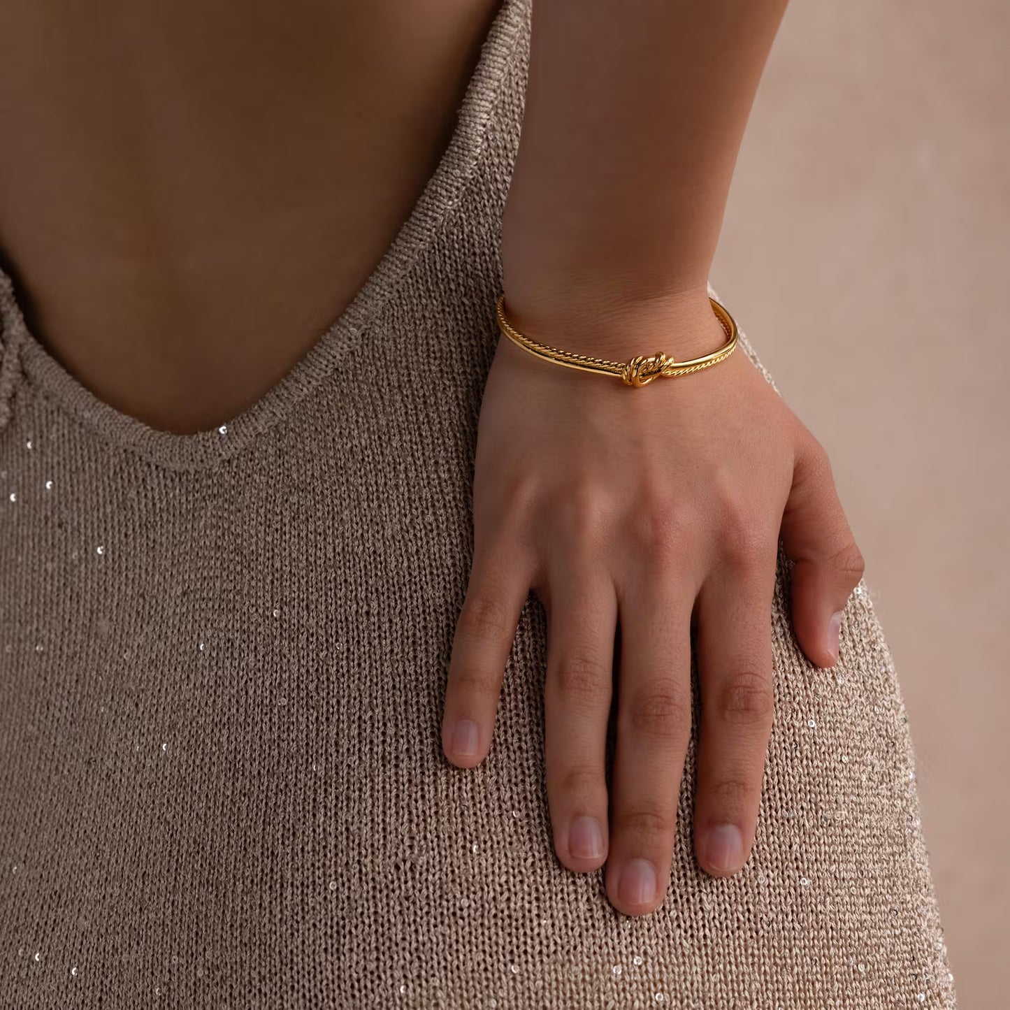 Love Knot Cuff Bracelet