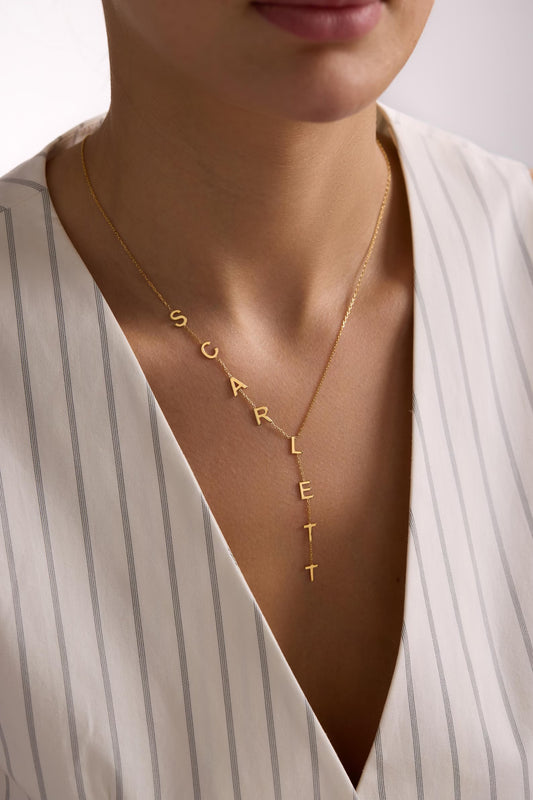 Name Y Necklace