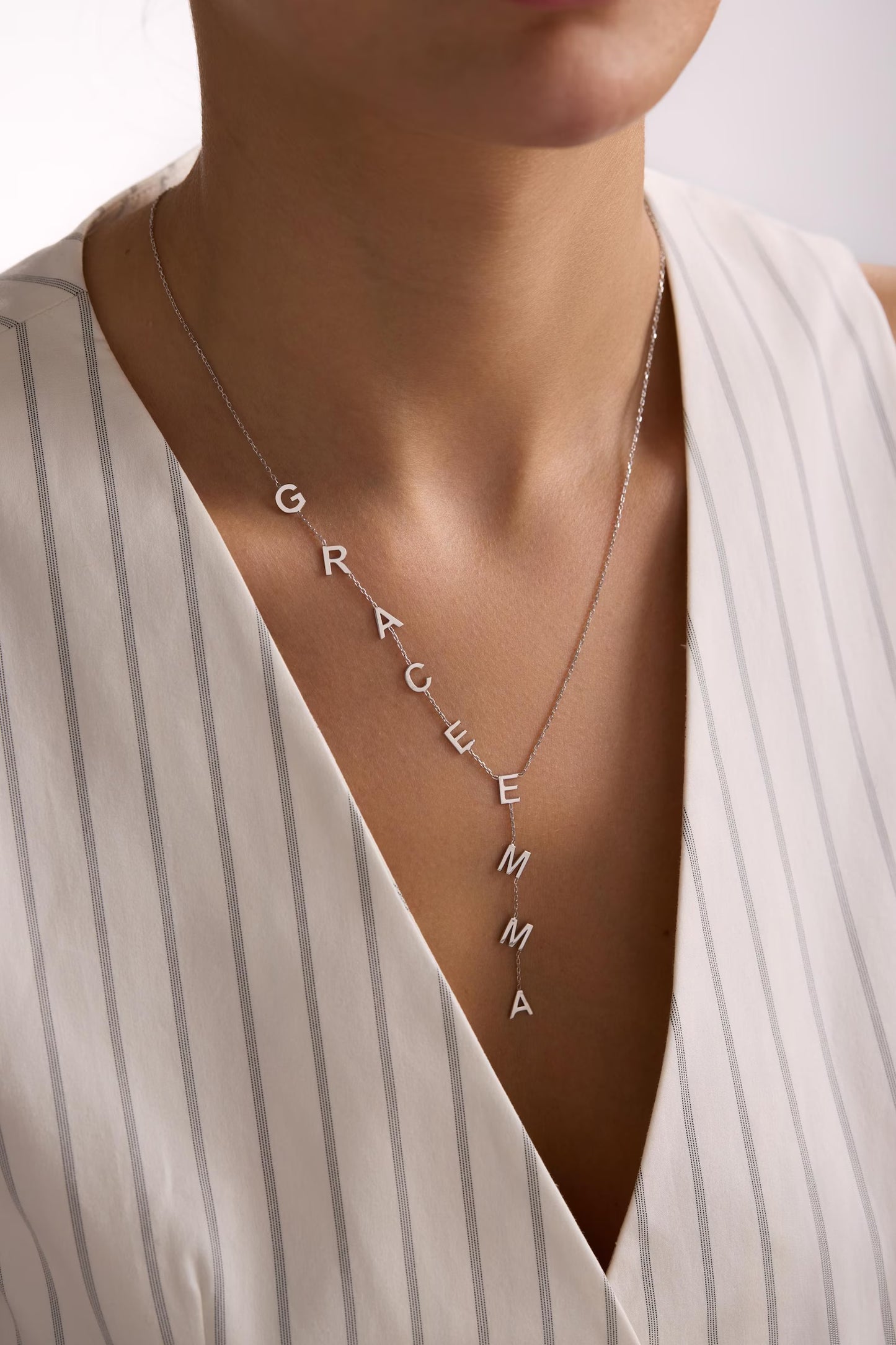 Name Y Necklace