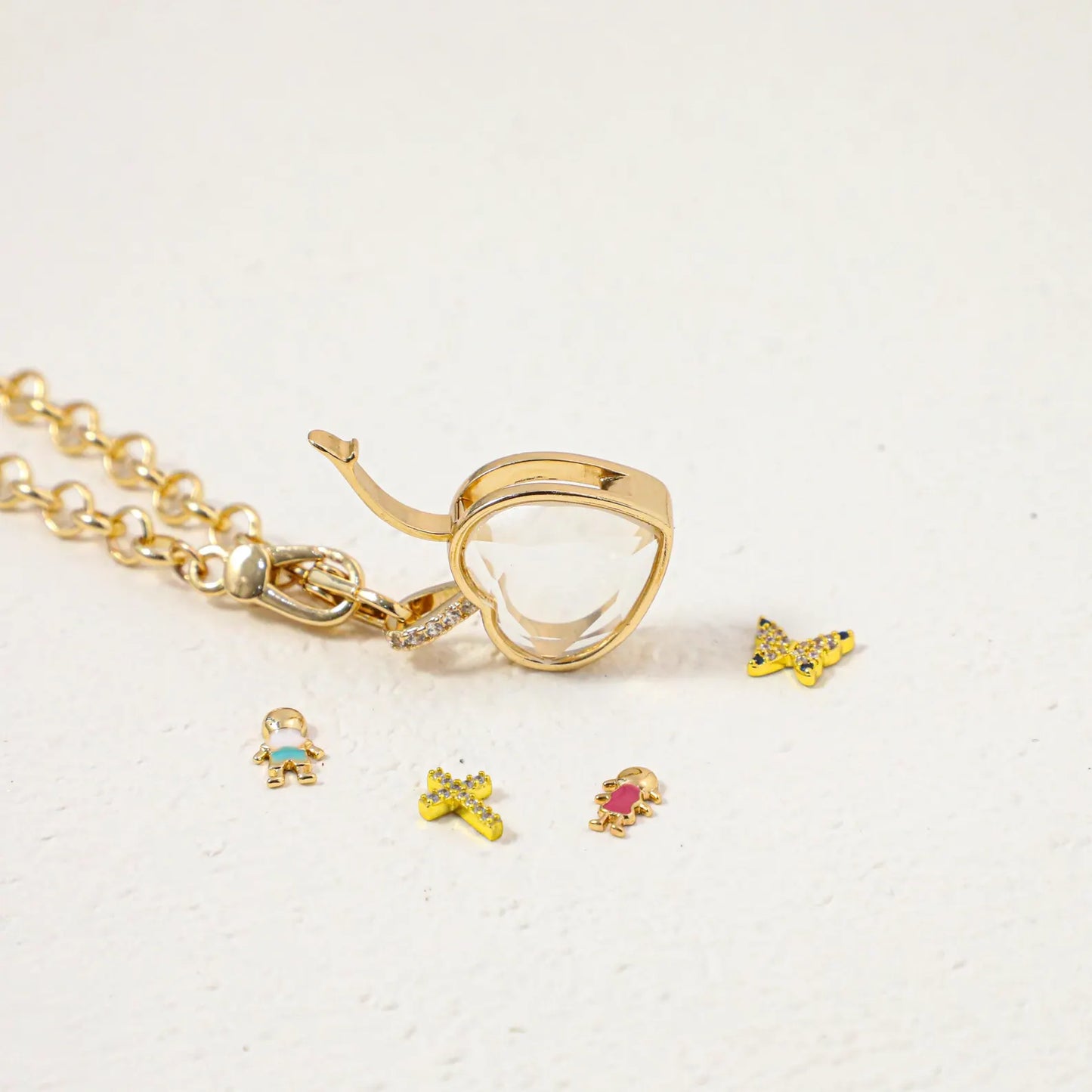 Irregular Shape Floating Locket